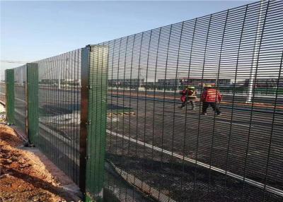 China Q235 Galvanized Steel/Low Carbon Steel Wire 358 Anti Climb Fence with 60x60mm Post Size for sale