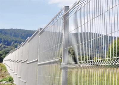 China Low Carbon Steel 3d Welded Wire Fence 50x150mm Hot Dipped Galvanized for sale