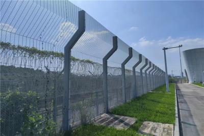 China Galvanized 358 Anti Climb Fence 2.1m Low Carbon Steel Wire Te koop
