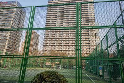 China High Security Galvanized Vinyl Coated Chain Link Fence For Stadium Fence zu verkaufen