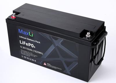Chine Batterie rechargeable de lithium de Motorhomes IP56 150Ah 12V à vendre