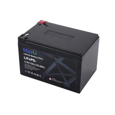 China 12V 12Ah Lifepo4 Rechargeable Lithium ion Solar Lifepo4 Battery Deep Cyle Pack for sale