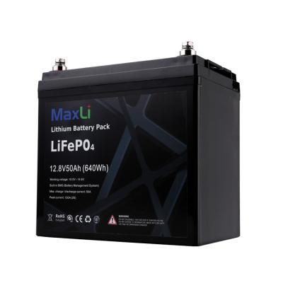 China Marine 4S2P 50Ah 12 Volt Lithium Ion Rechargeable Battery Pack for sale