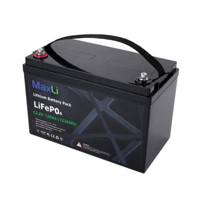 China M6 Terminal 1536Wh 120Ah Deep Cycle Lithium Battery for sale