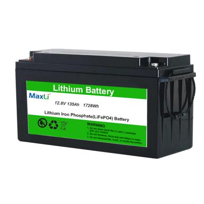 China IP65 12 Volt 1728Wh Lifepo4 Lithium Ion Battery for sale