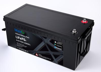 China 24V LiFePO4 batteries 100Ah 2560Wh Lithium Lifepo4 Battery for RV/Campers/Motorhomes IP65 for sale