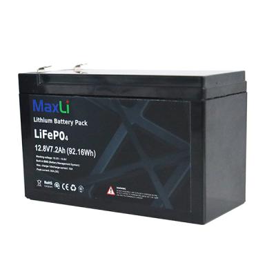Chine M5 lithium Ion Battery du terminal 12V 7.2Ah LiFePO4 4S2P avec BMS futé intégré à vendre