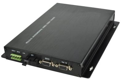 China VGA Extender over Fiber Optic with RS232 and audio for sale