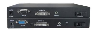 China VGA Extender over fiber (compatible with DVI) for sale