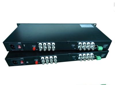China Video fiber converter(16V1D, IP optional) for sale