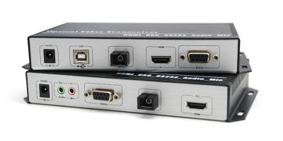 China HDMI KVM Fiber Extender （transparant USB transmission） for sale