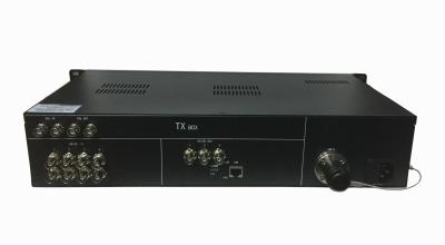 China 8 in 3 out HD-SDI To Fiber Extender with 2-ch bidirectional XLR audio and Ethernet for sale
