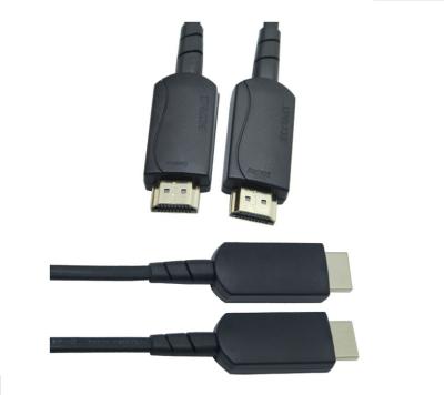 China 4K@60Hz HDMI 2.0 Active Optical AOC Fiber cable without power supply for sale