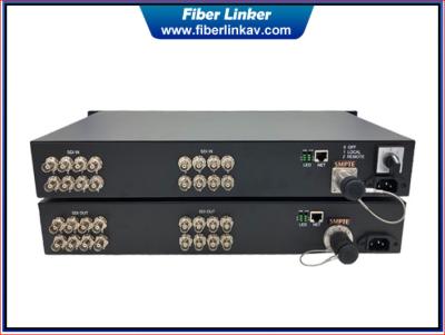 China Remote Power SMPTE LEMO 3G-SDI Fiber Extender with Gigabit Ethernet Network à venda