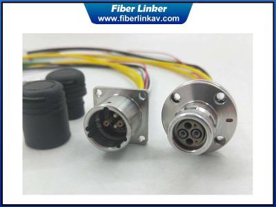 China LEMO Belden Compatible FXW to Fiber and Copper Fiber Cable Assembly for sale