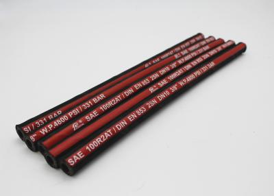 China SAE J517 100 R2 AT High Pressure Hydraulic Hose 3/8 1/2 for Tractor Trolley for sale