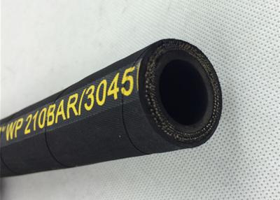 China SAE R9 4 Wire Hydraulic Hose , Spiral Reinforced high pressure flexible hose for sale