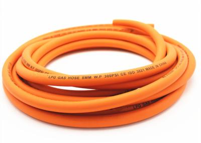 China 8mm Smooth Surface SBR Material LPG Hose Low Pressure Gas Hose For Household for sale