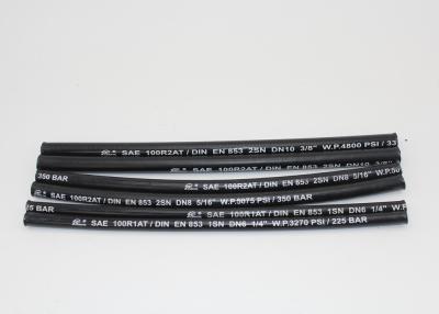 China SAE 100 R2AT / DIN EN 853 2SN High Pressure Hydraulic Hose in Smooth Surface for sale
