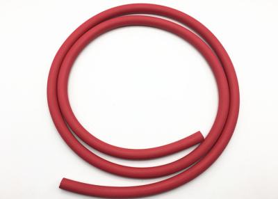 China Red Fabric Braided Compressed Air Hose / Flexible Rubber Hose B.P 900psi for sale
