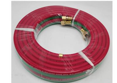 China ISO3821 Certified 1 / 4'' x 50 FT Oxy-acetylene Hose For Argon Arc Welding for sale