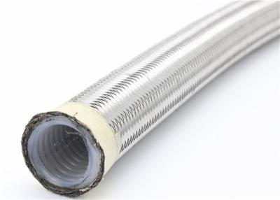 China CLWB DN19 PTFE Convoluted Hose with 304 Stainless Steel Over Braided for sale