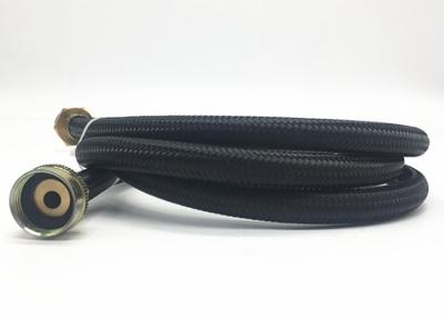 China Black Color Rubber Water Hose , Washer Water Hose 10ft 12ft 15ft Length for sale