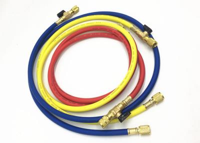 China Air Conditioning Service Freon Refrigerant Hoses With Ball Valves For R410A for sale