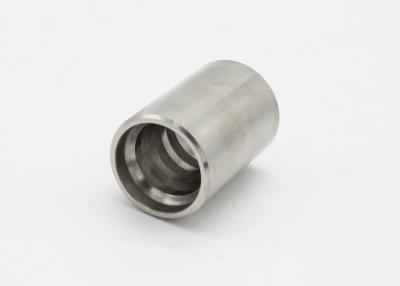 China 304 Stainless Hydraulic Hose Fitting Ferrule For One Or Two Wires Braided Hose for sale