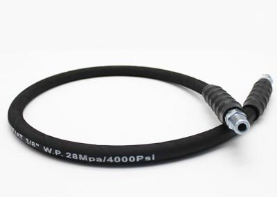China 4000 PSI Black Or Blue MPT X MPT Swivel Pressure Washer Hose Long Service Life for sale