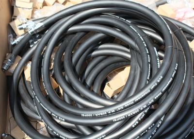 China Black Fuel Transfer Hose / Fuel Disensing Hose Smooth Surface, 3/4Inch for sale