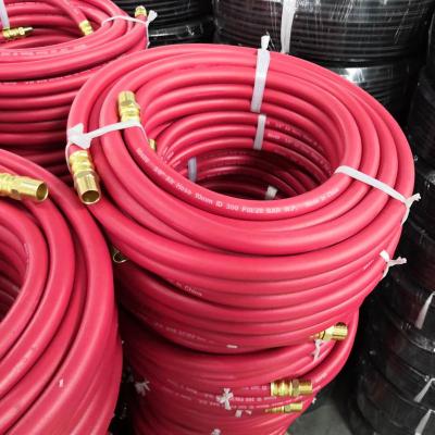 China CE Certified 10 X 17mm Rubber Air Hose Assembly For Air Compressor Machine for sale