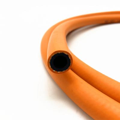 China 8X15mm 20Bar Rubber LPG Gas Pipe High Tensile Polyester for sale