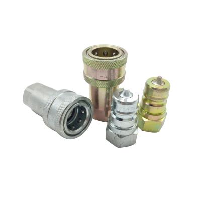 China Coupling ISO 7241- A Quick Connect Hydraulic Hose Fittings , Hydraulic Quick Connect Fittings for sale