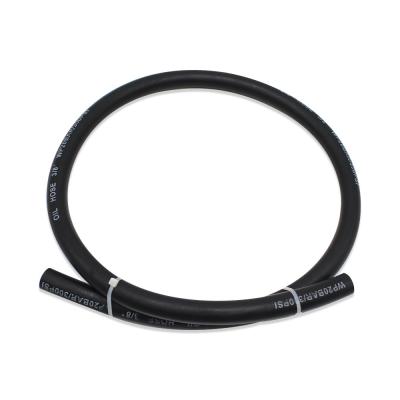 China 3/8 Inch NBR PVC Flexible Rubber Fuel Hose Polyester Reinforced 300PSI for sale