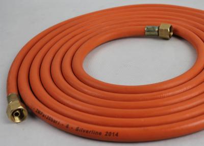 China Red Flexible Propane Gas Hose , 8MM Gas Hose With High Tensile Oil Resistant for sale
