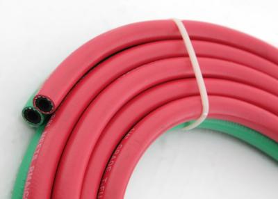 China 5 / 16 Inch T Grade Rubber Twin Welding Hose 20 Bar For Fuel Gas EN559 for sale