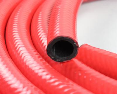 China ID 1 Inch Red Fuel Dispensing Hose 30 Bar , Braided Fuel Hose For Fuel Tanker for sale