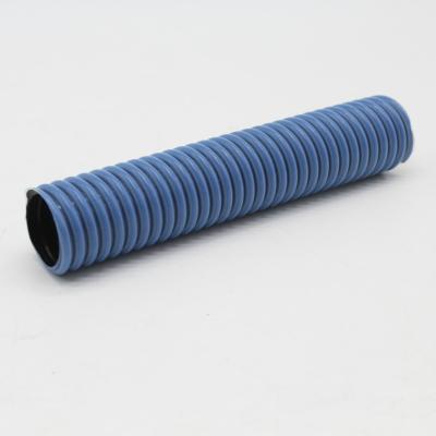 China Conductive PTFE Convoluted Hose High Temperature 260C DN50 I.D 2'' for sale