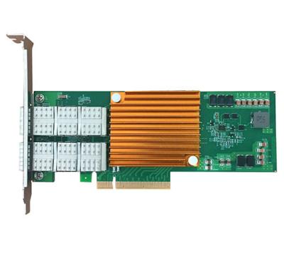 중국 40 기가비트 인피니밴드 PCI 카드 듀얼 포트 광학 NIC PCI 익스프레스 네트워크 어댑터 판매용