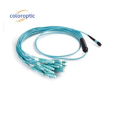China High Speed Networking MTP Patch Cord MPO / MTP Harness Cable for sale