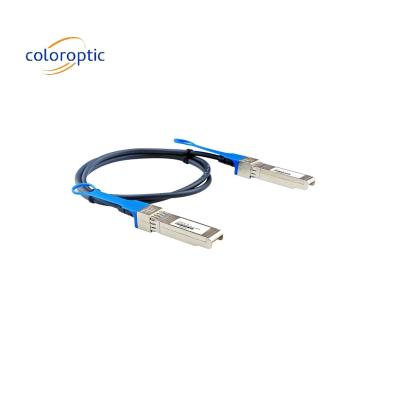 China Acción óptica pasiva DAC Conexión directa del cable de cobre SFP+ 10G a SFP+ 10G en venta