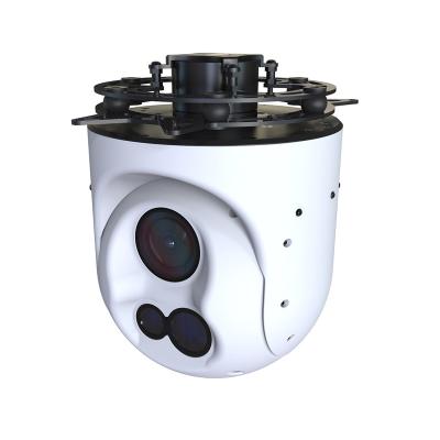 China 2 Axis UAV Thermal Camera With Gyro Stabilized Cooled Visible Light And Laser Ranging for sale