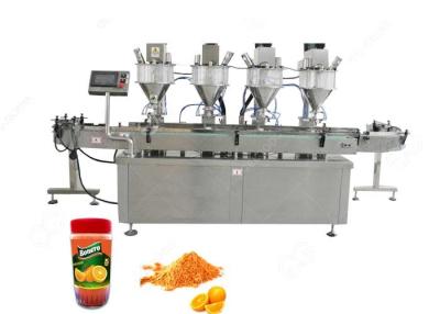 China 1-4 Heads Multi-Function 5-5000g Corn Juice Powder Filling Machine Line en venta