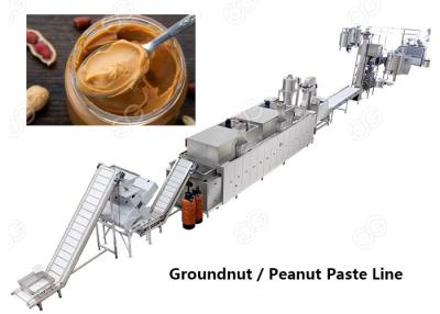 Chine 500 kg/h Complete Peanut Paste Production Line Groundnut Butter Making Machine à vendre