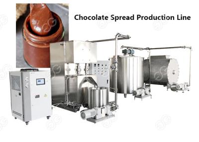 中国 Full Set Chocolate Spread Production Line, Chocolate Paste Making Machine 販売のため