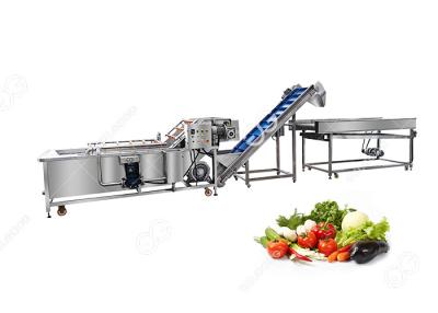 Китай CE 380V аттестовал технологическую линию стирки фрукта и овоща нержавеющей стали коммерчески продается