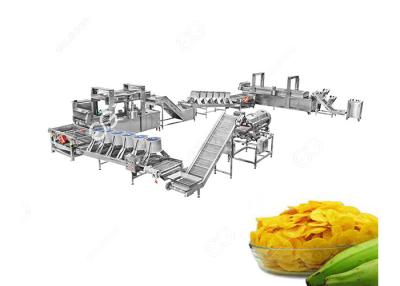 Chine 500kg/H Hot Sale Automatic Plantain Chips Processing Machines Banana Chips Product Line à vendre