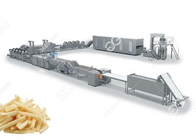 Chine Customizable Factory Fully Automatic Frozen French Fries Production Line Potato Processing Equipment à vendre