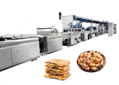 China Stainless Steel Biscuit Production Line, Efficient Cracker Making Machine for sale